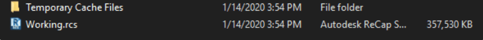 RCP file crashing incorrect files