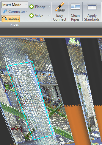 Pipe extraction polygon