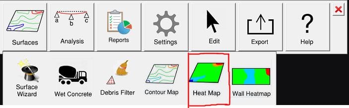 Builder Toolbar Heatmap