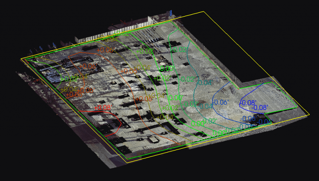 Completed Contour Map