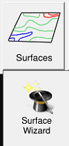 Surface Wizard button