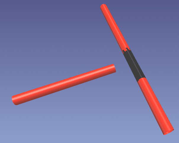 Method two tee connection
