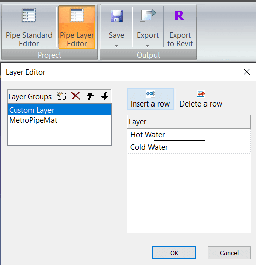 Pipe Layer Editor
