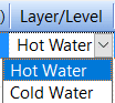 Layer Drop Down Menu