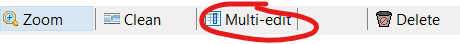 how to utilize layers - mutli-edit button