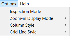 Part Info - Options