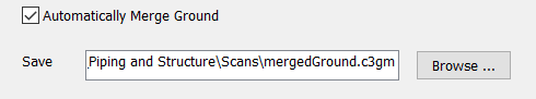 Automatically Merge Ground