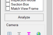 Verity analyze button location
