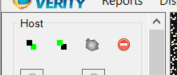 Verity Host Connection Import and Export Selection