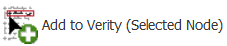 Verityへのアイテムの追加、選択されたノードオプション
