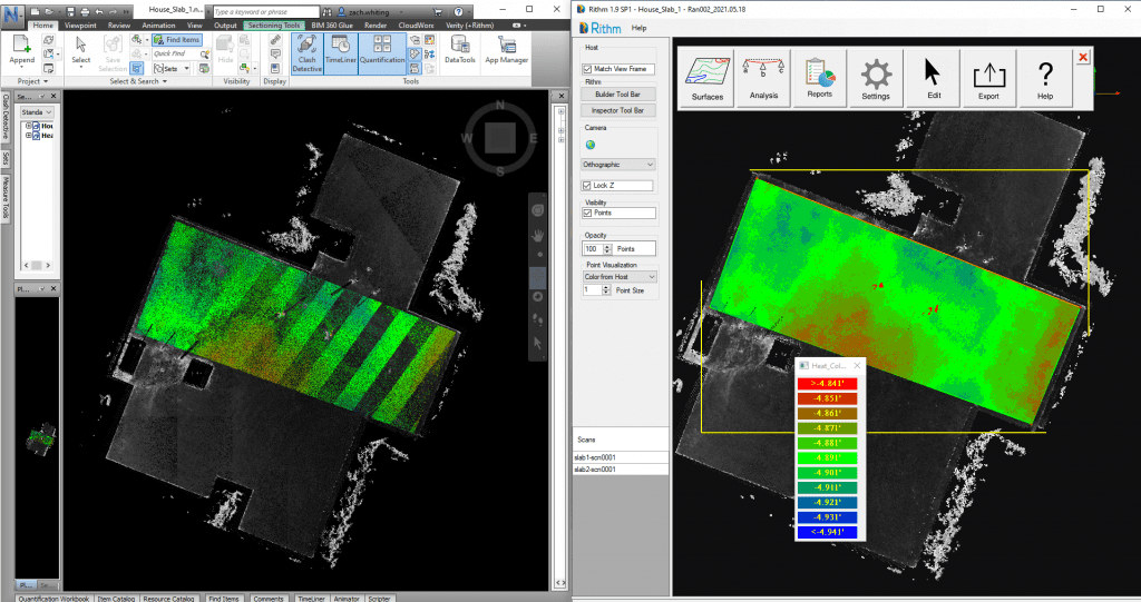 Navisworks and Rithm Comparison