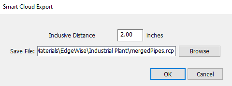 Smart Cloud Export dialogue