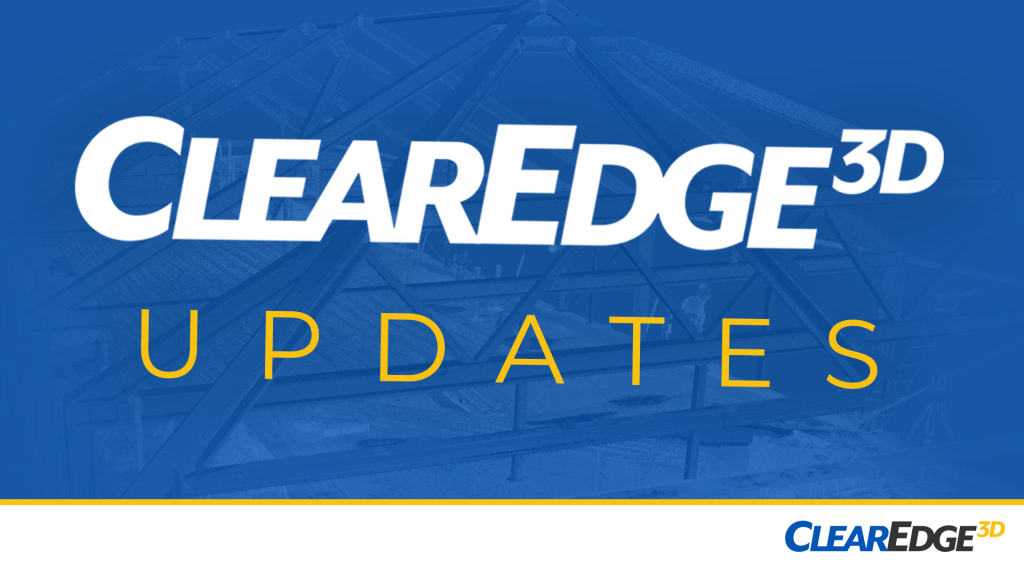 ClearEdge3D Updates Feature Image